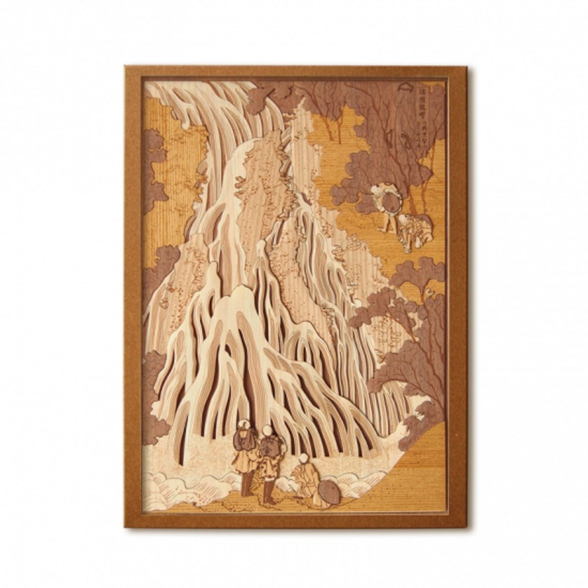 Набор Кихари «Водопад Кирифури», гравюра